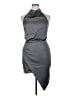 Elliatt Solid Gray Cocktail Dress Size XL - photo 1