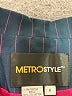 Metrostyle Stripes Blue Blazer Size 6 - photo 6