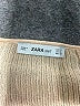 Zara Tan Long Sleeve Top Size S - photo 7
