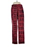 BCBGMAXAZRIA 100% Polyester Plaid Red Casual Pants Size S - photo 2
