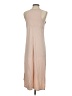 FLX Solid Tan Casual Dress Size S - photo 2