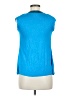 Cable & Gauge Blue Short Sleeve Blouse Size M (petite) - photo 2
