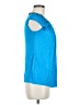 Cable & Gauge Blue Short Sleeve Blouse Size M (petite) - photo 4