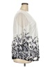 Bebonnie Silver 3/4 Sleeve Blouse Size XXL - photo 4