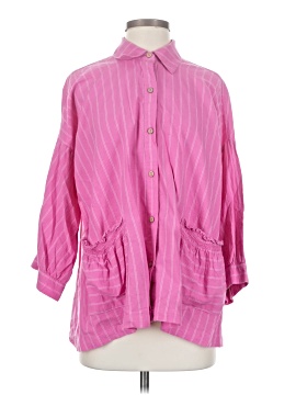Free People 3/4 Sleeve Button-Down Shirt (view 1)