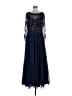 Xscape 100% Polyester Blue Cocktail Dress Size 10 - photo 1