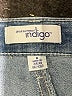 Indigo Solid Blue Jeans Size 8 - photo 4