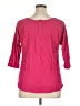 Gap Pink 3/4 Sleeve Top Size XL - photo 2
