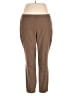 Renuar Solid Brown Casual Pants Size 14 - photo 1