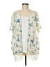 Candie's 100% Polyester Ivory Kimono Size M - photo 1