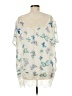 Candie's 100% Polyester Ivory Kimono Size M - photo 2