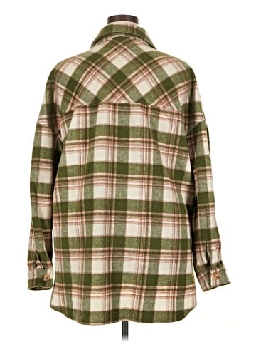 Fashion Nova 3/4 Sleeve Button-Down Shirt (view 2)