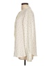H&M 100% Polyester Stars Ivory Long Sleeve Blouse Size 12 - photo 5