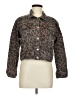 Hayden Animal Print Brown Jacket Size M - photo 1