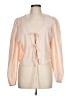 Levi's Pink Long Sleeve Blouse Size L - photo 1