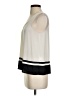 Banana Republic 100% Polyester Ivory Sleeveless Blouse Size XS - photo 5
