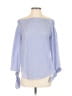 Celmia Collection 100% Cotton Blue 3/4 Sleeve Blouse Size S - photo 1