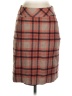 L.L.Bean Plaid Brown Wool Skirt Size 2 - photo 1