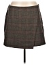 Old Navy Plaid Brown Casual Skirt Size L - photo 1