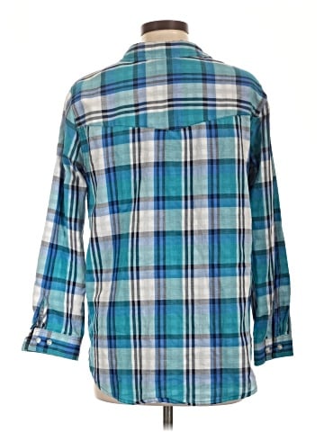 Allison Daley 3/4 Sleeve Button-Down Shirt (view 2)