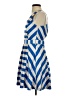 Adelyn Rae 100% Polyester Stripes Blue Cocktail Dress Size S - photo 5