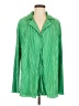 Unbranded Green Long Sleeve Blouse Size M - photo 1