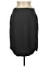 Brooks Brothers 346 Solid Black Gray Wool Skirt Size 8 - photo 1