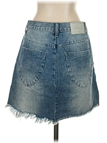 ONE X ONETEASPOON Denim Skirt (view 2)