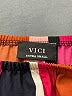 VICI 100% Polyester Stripes Burgundy Casual Dress Size XS - photo 7