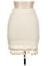 Shein Solid Ivory Casual Skirt Size L - photo 1