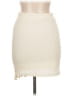 Shein Solid Ivory Casual Skirt Size L - photo 2