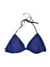 Zeraca Solid Blue Swimsuit Top Size XL - photo 1