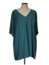 BLOOMCHIC Teal Short Sleeve Blouse Size 30 waist - photo 1
