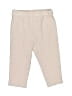 Emily and Oliver 100% Cotton Solid Ivory Pink Khakis Size 3-6 mo - photo 1