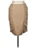 Phoebe Solid Tan Casual Skirt Size 14 - photo 1