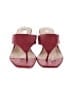 Alfani 100% Leather Pink Red Wedges Size 9 - photo 2