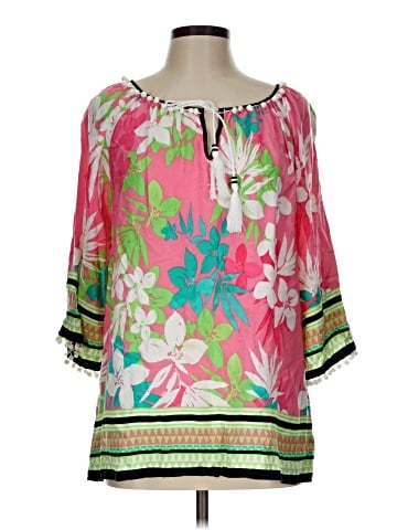 Ruby Rd. 3/4 Sleeve Blouse (view 1)