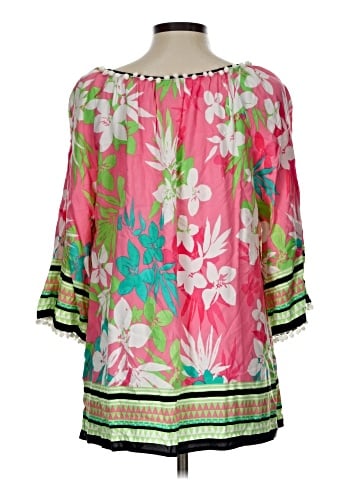 Ruby Rd. 3/4 Sleeve Blouse (view 2)