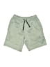 Russell Athletic Solid Green Athletic Shorts Size L - photo 1