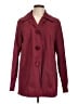 Ellen Tracy Burgundy Coat Size L - photo 1