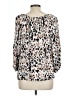 Olivaceous 100% Rayon Ivory 3/4 Sleeve Blouse Size L - photo 2