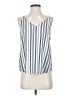 Ann Taylor LOFT 100% Polyester Blue Sleeveless Blouse Size S - photo 1