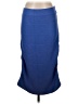 BCBGMAXAZRIA Solid Blue Formal Skirt Size S - photo 1