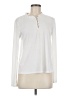 CeCe Ivory Long Sleeve Blouse Size M - photo 1