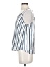 Ann Taylor LOFT 100% Polyester Blue Sleeveless Blouse Size S - photo 5