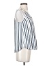 Ann Taylor LOFT 100% Polyester Blue Sleeveless Blouse Size S - photo 4