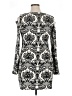 The Pyramid Collection Paisley Silver Cocktail Dress Size XL - photo 2