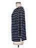 St. John Stripes Blue 3/4 Sleeve T-Shirt Size M - photo 5