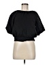 Express Black Short Sleeve Top Size M - photo 1