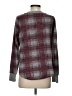 Pinque Plaid Burgundy Pullover Sweater Size S - photo 2